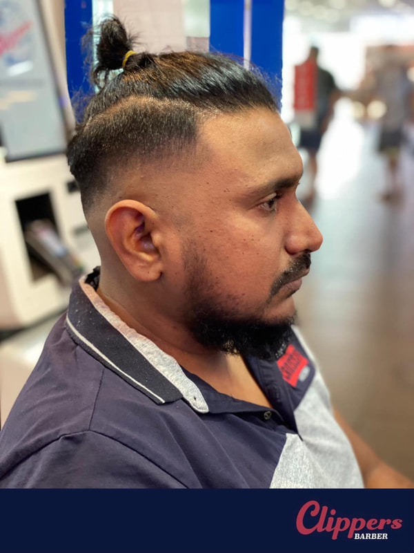 Braid Barbers: Zero fade with undercut both sides. Scrunch dried, styled  with @apothecary87 clay pomade. Bea… | Long hair styles men, Haircuts for  men, Beard styles